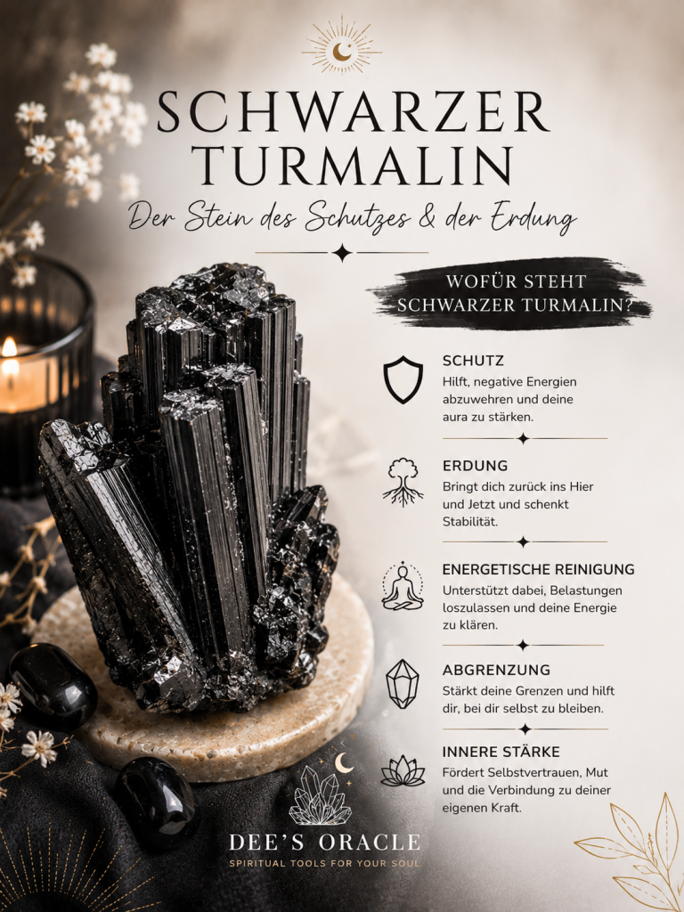 schwarzer Turmalin